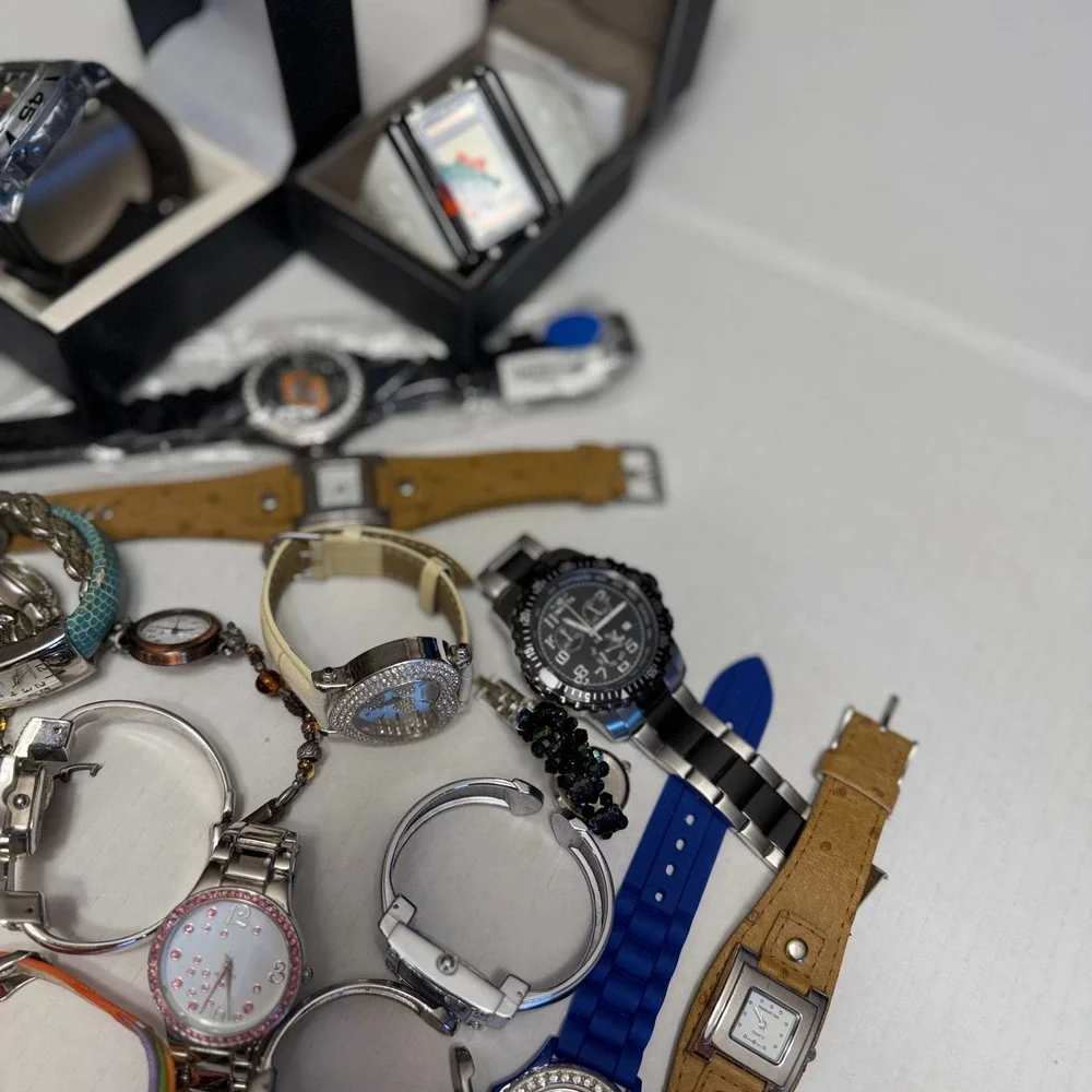 Mixed Watch Wholesale Lot Unisex OS Multi Good Invicta NCAA Bling